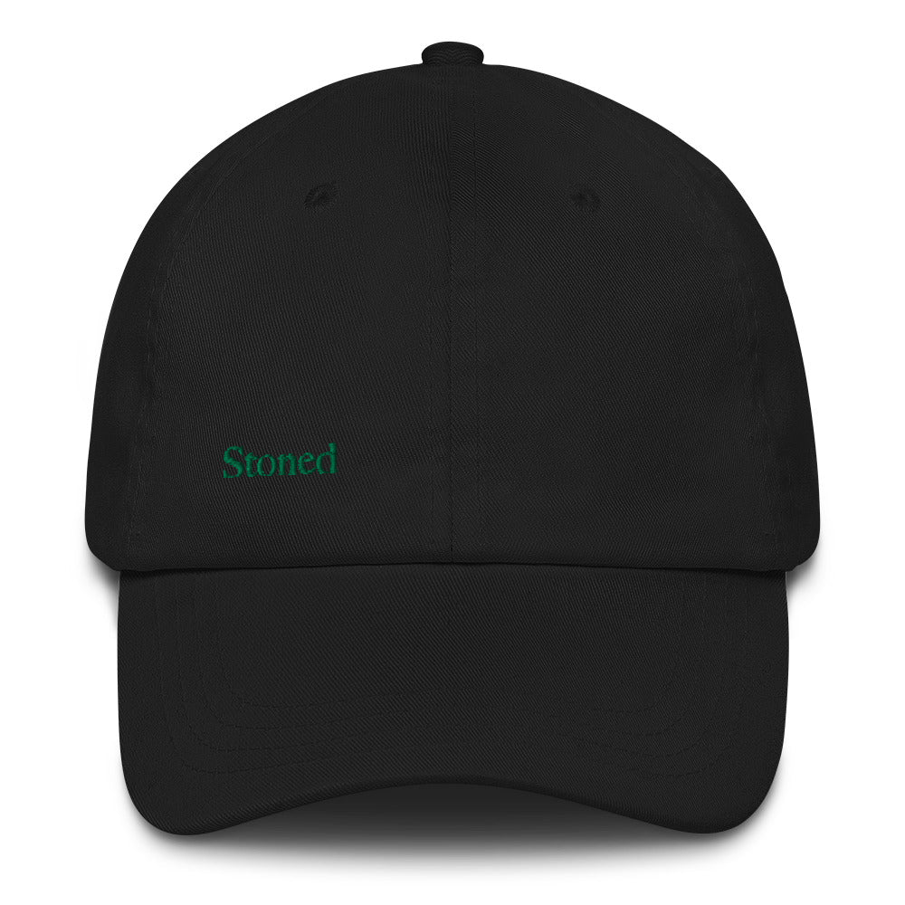 Stoned Black Dad Hat