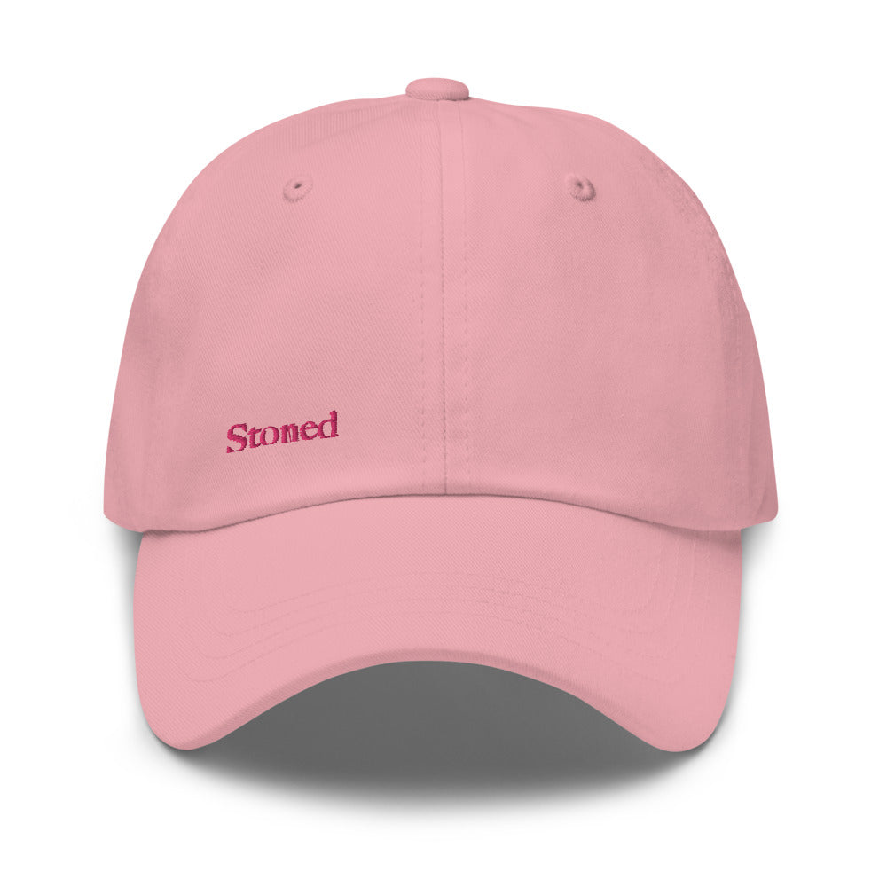 Stoned Pink Dad Hat