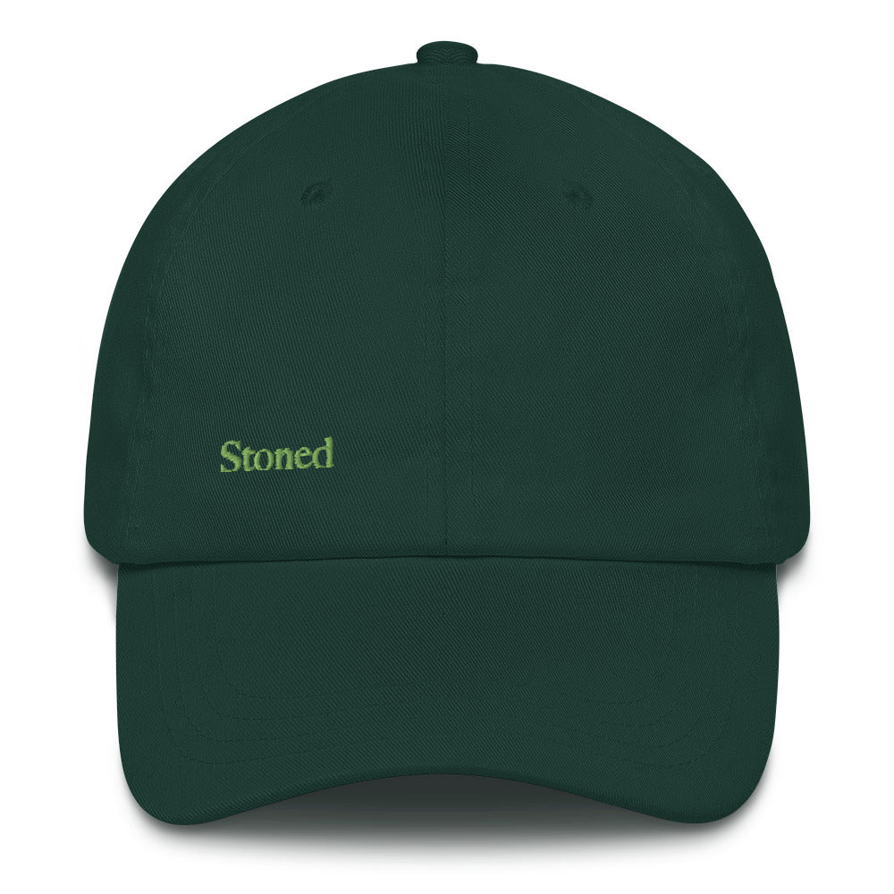 Stoned Green Dad Hat