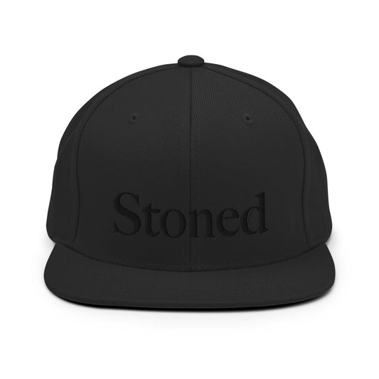 Stoned Black Biggie Snapback