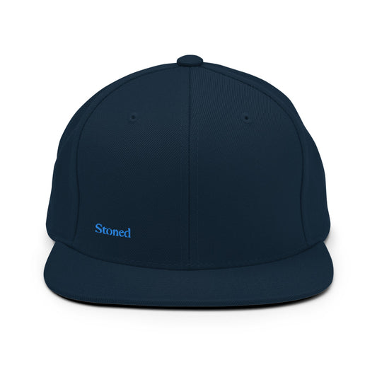 Stoned Dark Blue Snapback