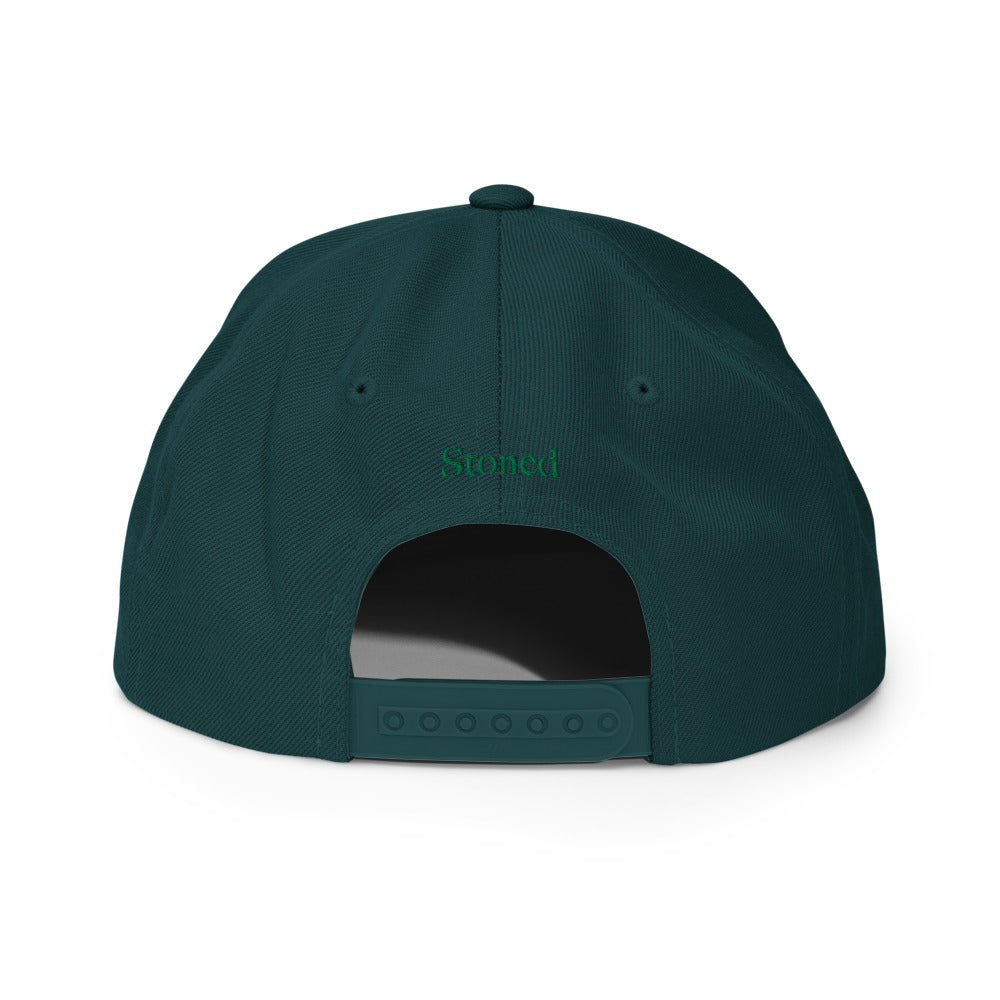 Stoned Green Biggie Snapback