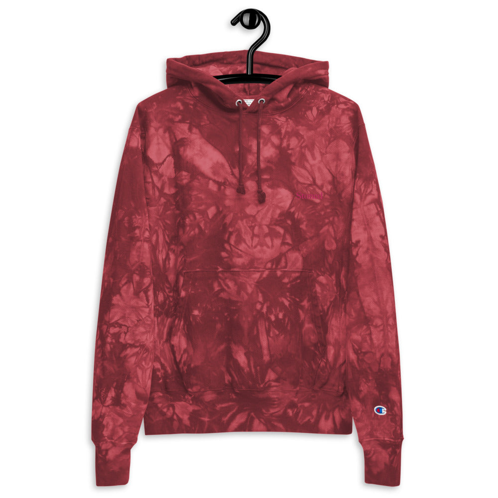 Stoned Red Tie-Dye Hoodie