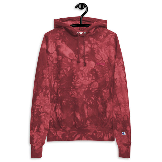 Stoned Red Tie-Dye Hoodie