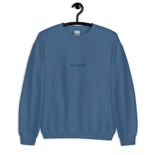 Stoned Blue Crewneck