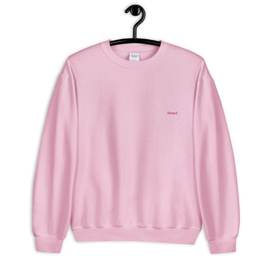 Stoned Pink Discreet Crewneck