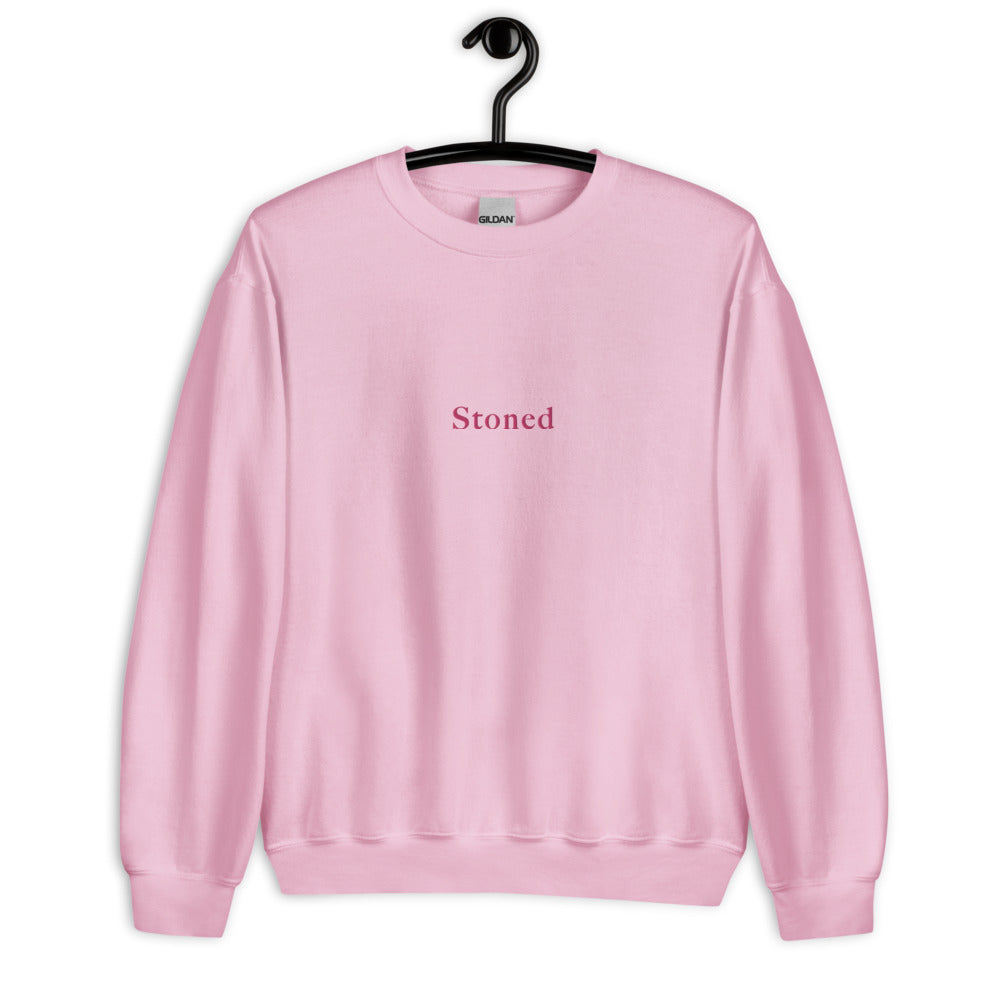 Stoned Pink Crewneck