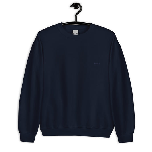 Stoned Navy Discreet Crewneck