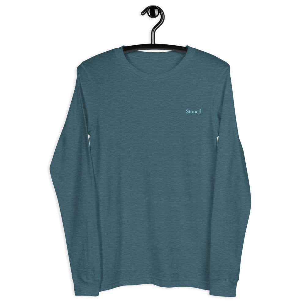 Stoned Aqua Long Sleeve Tee