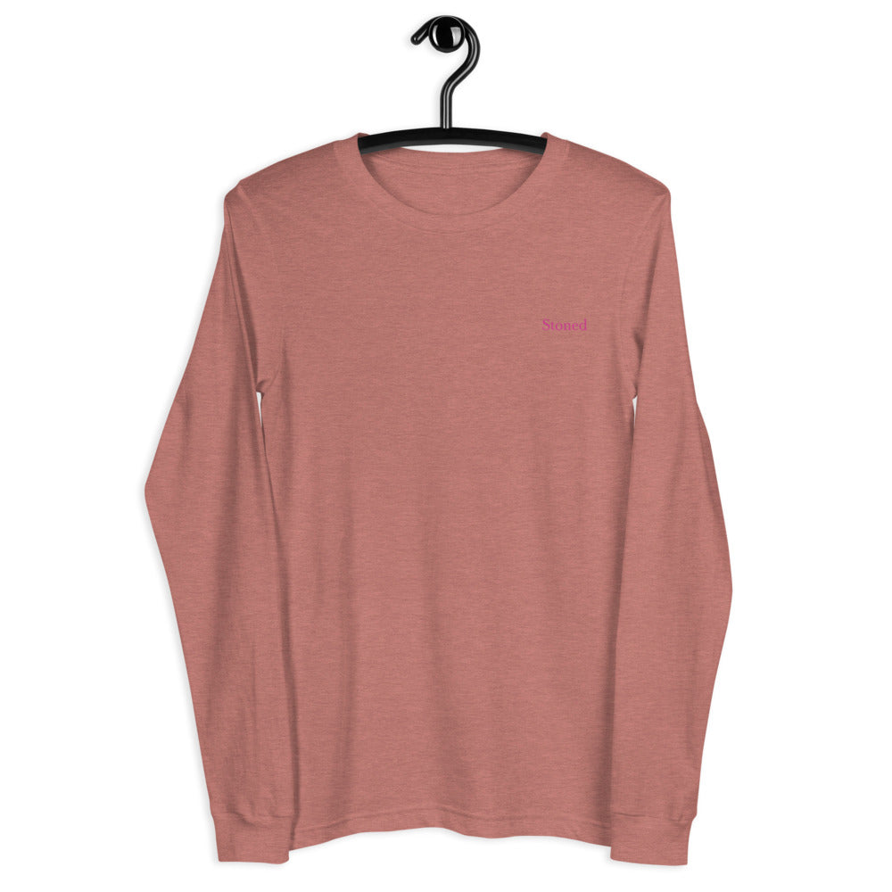 Stoned Mauve Long Sleeve Tee