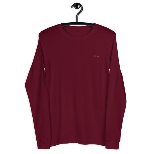 Stoned Maroon Long Sleeve Tee