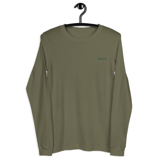 Stoned Green Long Sleeve Tee