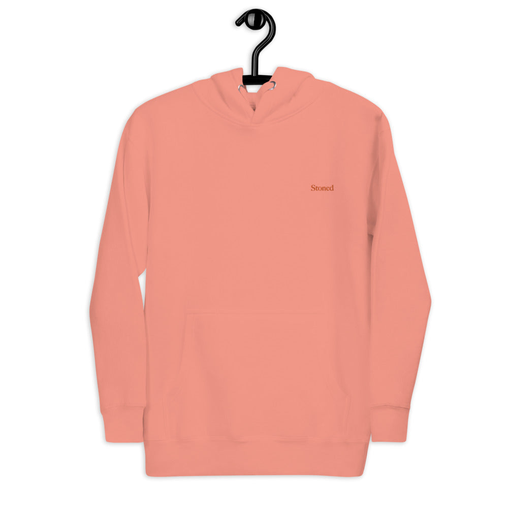 Stoned Dusty Rose Discreet Hoodie