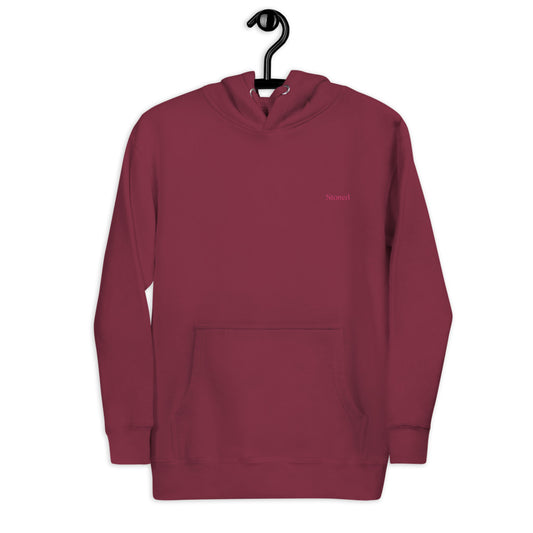 Stoned Maroon Discreet Hoodie