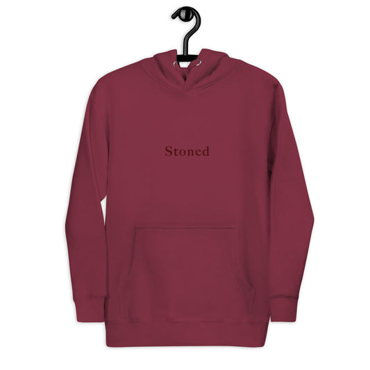 Stoned Maroon Hoodie