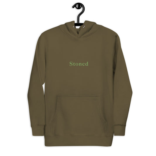 Stoned Green Hoodie