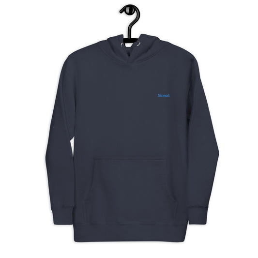 Stoned Dark Blue Discreet Hoodie