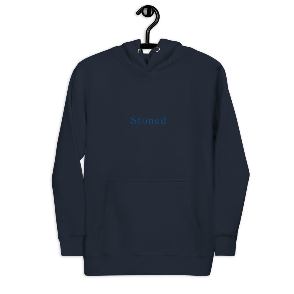 Stoned Navy Hoodie